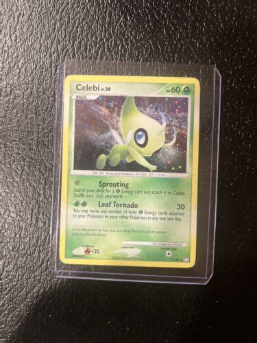 Pokemon TCG Celebi Lv.39 7/123 Majestic Dawn Lightly Played 